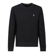 Ralph Lauren Casual Sweatshirt för Dagligt Komfort Black, Herr