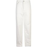 Golden Goose Vita Jeans för Kvinnor Aw24 White, Dam