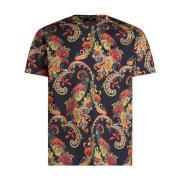 Etro Stilig herr T-shirt för vardagsbruk Multicolor, Herr