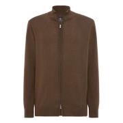 Boggi Milano Merinoull hel dragkedja 12 Gg Brown, Herr