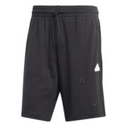 Adidas Elegant Svarta Bermuda Shorts för Män Black, Herr