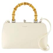 Jil Sander Laeder handvskor White, Dam