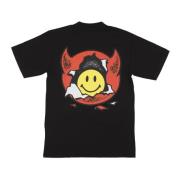 Market Smiley Inner Peace Tee Black, Herr