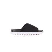 Nike Asuna Slide Damtofflor Svart/Vit Black, Dam