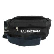 Balenciaga Vintage Pre-owned Nylon balenciaga-vskor Black, Dam