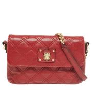 Marc Jacobs Pre-owned Pre-owned Laeder axelremsvskor Red, Dam