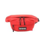 Balenciaga Vintage Pre-owned Nylon balenciaga-vskor Red, Herr