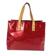 Louis Vuitton Vintage Pre-owned Tyg louis-vuitton-vskor Red, Dam