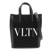 Valentino Vintage Pre-owned Tyg handvskor Black, Dam