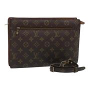 Louis Vuitton Vintage Pre-owned Canvas louis-vuitton-vskor Brown, Dam