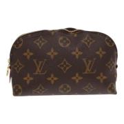 Louis Vuitton Vintage Pre-owned Canvas necessrer Brown, Dam