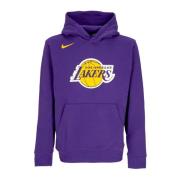 Nike Los Angeles Lakers Klubb Hoodie Lila Purple, Herr