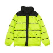 Fila Puff Dunjacka i Acid Lime/Svart Green, Herr