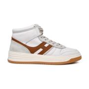 Hogan Vit Läder Sneaker H630 Beige, Herr