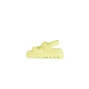 Vic Matié Slipper Stil Platt Sandaler Yellow, Dam