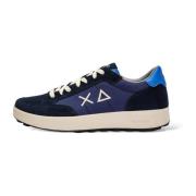 Sun68 Genius Navy Blue Herr Sneakers Blue, Herr