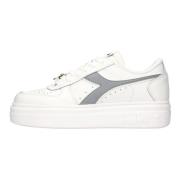 Diadora Sneakers Vit White, Dam