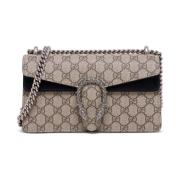 Gucci Dionysus GG Small Shoulder Väska Beige, Dam