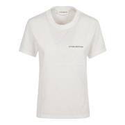 Victoria Beckham Vit T-shirt för kvinnor White, Dam