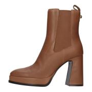 ASH Ankelboots med Klack Brown, Dam