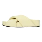 Jil Sander Sandaler Gul Yellow, Dam