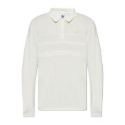 Adidas Originals Långärmad polo White, Herr