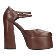 Jeffrey Campbell Med klack brun Brown, Dam