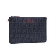 Fendi Vintage Pre-owned Canvas fendi-vskor Black, Dam