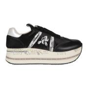 Premiata Stiliga Sneakers för Kvinnor Black, Dam