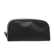 Louis Vuitton Vintage Pre-owned Laeder kuvertvskor Black, Dam