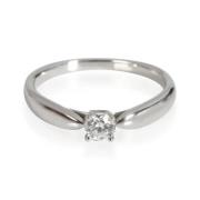 Tiffany & Co. Pre-owned Pre-owned Platina ringar Gray, Dam