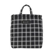 Marni Stilig Tote Bag för Män Black, Herr