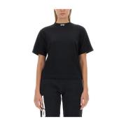 Heron Preston T-shirt med logotyptryck Black, Dam