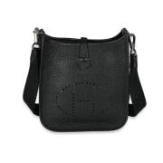 Hermès Vintage Pre-owned Laeder crossbodyvskor Black, Dam