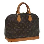 Louis Vuitton Vintage Pre-owned Canvas louis-vuitton-vskor Brown, Dam