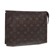 Louis Vuitton Vintage Pre-owned Canvas necessrer Brown, Dam