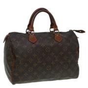 Louis Vuitton Vintage Pre-owned Canvas louis-vuitton-vskor Brown, Dam