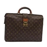 Louis Vuitton Vintage Pre-owned Canvas louis-vuitton-vskor Brown, Dam