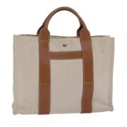 Hermès Vintage Pre-owned Laeder totevskor Beige, Dam