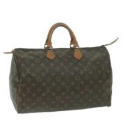 Louis Vuitton Vintage Pre-owned Canvas louis-vuitton-vskor Brown, Dam