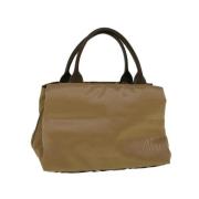 Burberry Vintage Pre-owned Nylon handvskor Beige, Dam