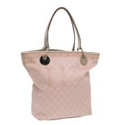 Gucci Vintage Pre-owned Canvas gucci-vskor Pink, Dam