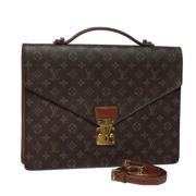 Louis Vuitton Vintage Pre-owned Canvas louis-vuitton-vskor Brown, Dam