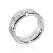 Tiffany & Co. Pre-owned Pre-owned Silver ringar Gray, Dam