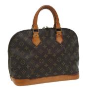 Louis Vuitton Vintage Pre-owned Canvas louis-vuitton-vskor Brown, Dam