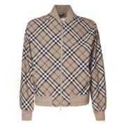 Burberry Vintage Check Bomberjacka Beige, Herr