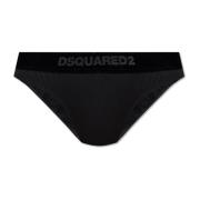 Dsquared2 Logo Briefs Black, Dam