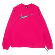 Nike Sportswear Icon Clash Långärmad Topp Pink, Dam