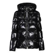 Pinko Elegant Caban Coat Black, Dam