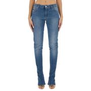 Dolce & Gabbana Slim Fit Denim Jeans Blue, Dam